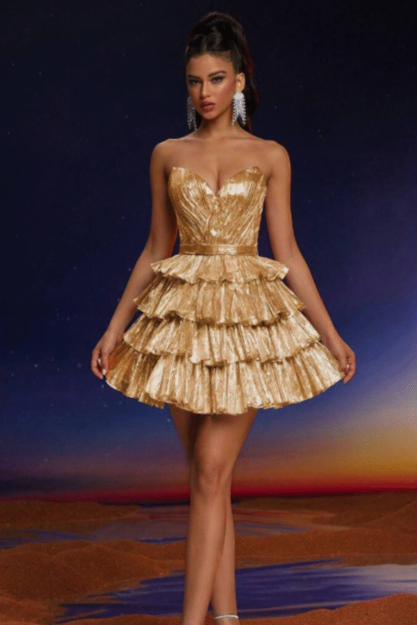 Honey Gold Dress